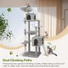 Globlazer Cat Tree Tower Sisal Scratching Posts Large Cats-4