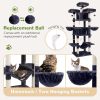 Globlazer Cat Tree Multi Level Sisal Scratching Post for-4