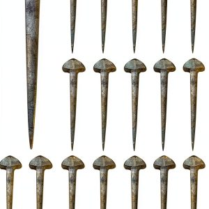 UKCOCO Horseshoe Nails Premium Iron Durable Horse-0