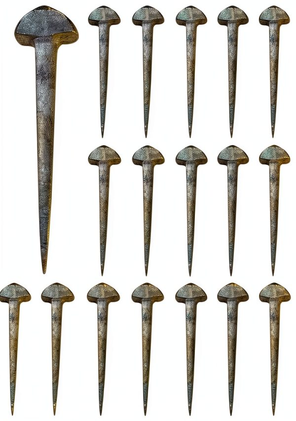 UKCOCO Horseshoe Nails Premium Iron Durable Horse-0