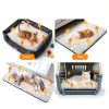 WanPeeGoo Self Warming Cat Bed Dual Foil Fleece Pet Mat-4