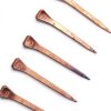 Agatige Horseshoe Nails Copper Plated Steel E5 Stiffness-2