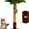 Woochpet Cat Scratching Post Sisal Mouse Toys Large Cats-1