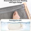 AMOSIJOY Cat Window Perch No Drilling Comfortable Cushion-1