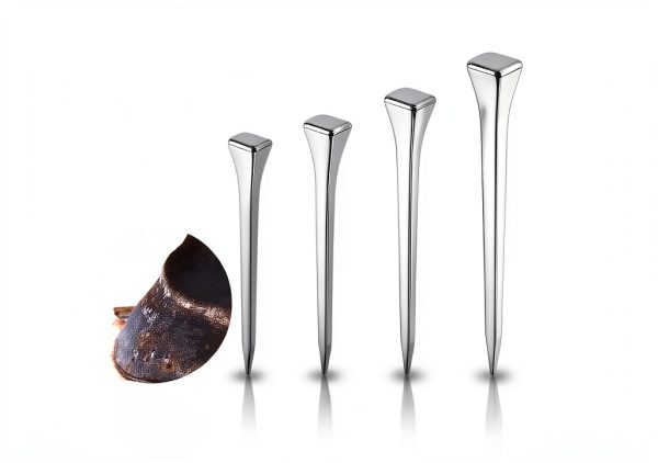 Swpeet Horseshoe Nails Premium Steel Rust Resistant Farrier-3