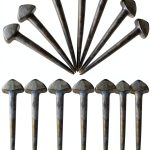 Ipetboom Horseshoe Nails High Strength Iron Sharp Bevel-0