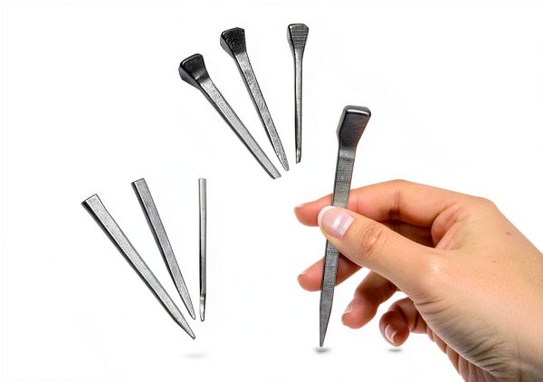 UOIENRT Horseshoe Nails Stainless Steel Secure Firmly-2