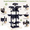 Globlazer Cat Tree Multi Level Sisal Scratching Post for-3