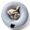 Cattasaurus Peekaboo Cat Cave Bed Tunnel Large Cats-8