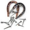UKCOCO Horseshoe Nails Premium Iron Durable Horse-5