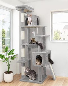 Globlazer Cat Tree Tower Sisal Scratching Posts Large Cats-0