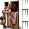 Ipetboom Horseshoe Nails High Strength Iron Sharp Bevel-2