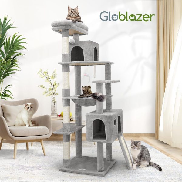 Globlazer Cat Tree Tower Sisal Scratching Posts Large Cats-6