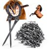 Kodrily Steel Horseshoe Nails High Strength Easy to Use-5