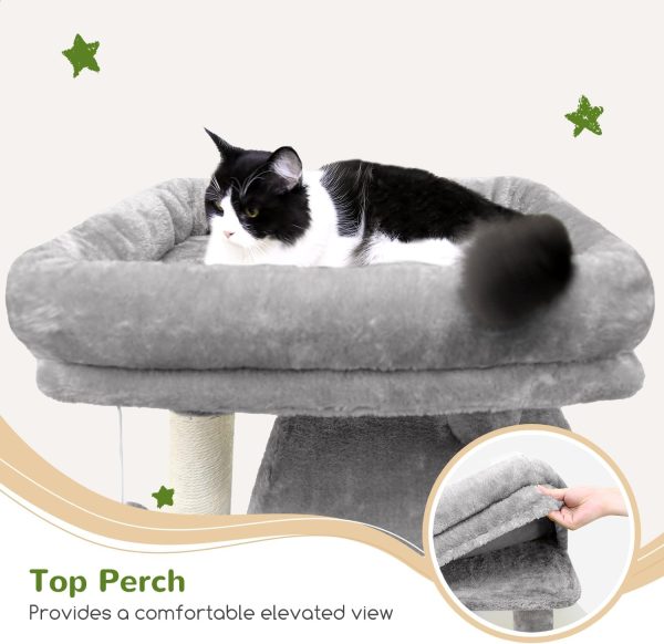 Globlazer Cat Tree Tower Sisal Scratching Posts Large Cats-1
