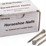 Aanraku Steel Horseshoe Nails Glass Crafting 2 Inch Flat-0