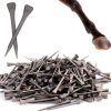 ZLXHDL Steel Horseshoe Nails Professional Farrier Tools Size-6