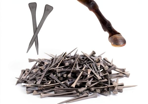 ZLXHDL Steel Horseshoe Nails Professional Farrier Tools Size-6