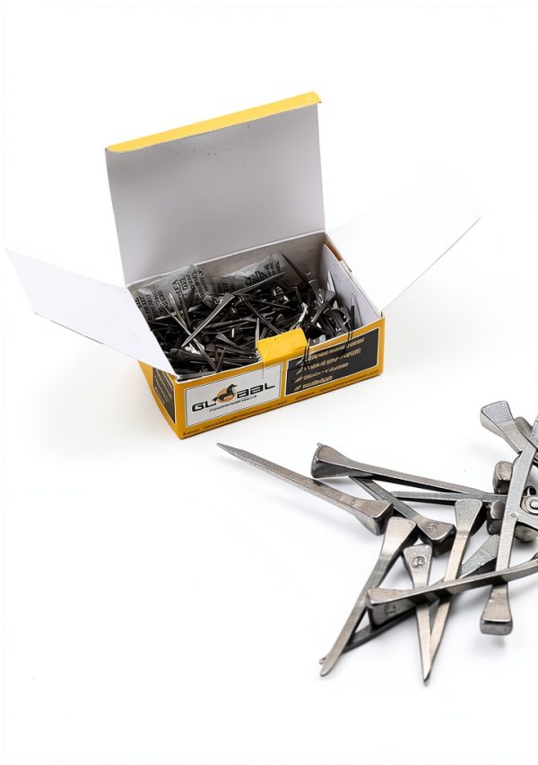UOIENRT Horseshoe Nails Stainless Steel Secure Firmly-3