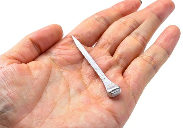 Pro Bamboo Horseshoe Nails Stainless Steel DIY Glass Crafts-3