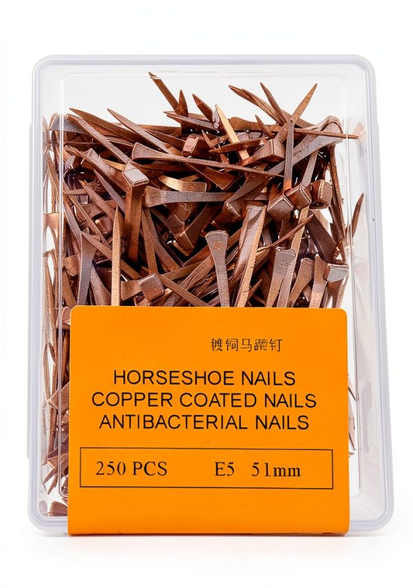 Copper Horseshoe Nails Tnfeeon Hoof Health Farm Supplies-5