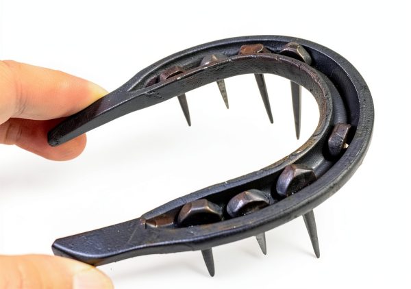 UKCOCO Horseshoe Nails Premium Iron Durable Horse-3