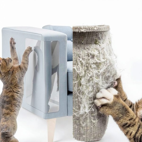 Gworld Cat Scratch Protector No Pins Adhesive Furniture-3