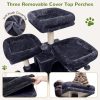 Globlazer Cat Tree Multi Level Sisal Scratching Post for-1