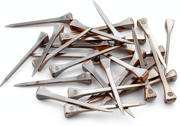 JJHXSM Horseshoe Nails Cold Rolled Steel E5 Size 51mm-3