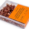Agatige Horseshoe Nails Copper Plated Steel E5 Stiffness-7