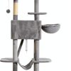 Hey-brother Cat Tree Multi-Level Scratching Post Hammock-8