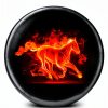 OYXZPUP Car Door Light Logo Projector ABS Material Universal-1