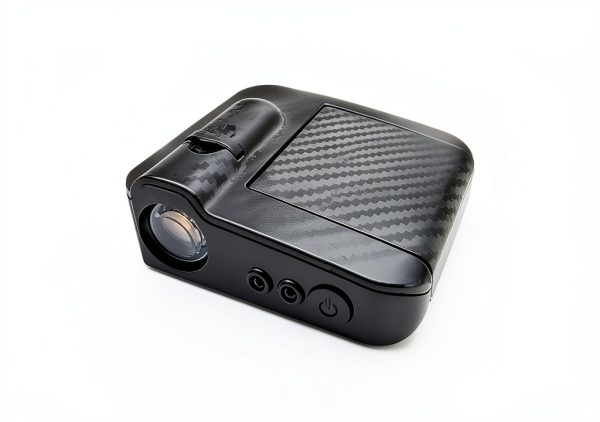 LURTHNY Car Door Logo Light Projector Black Universal Fit Pod-1