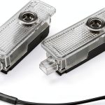 Car Door Light Projector Headerbs High Brightness ABS Build-0