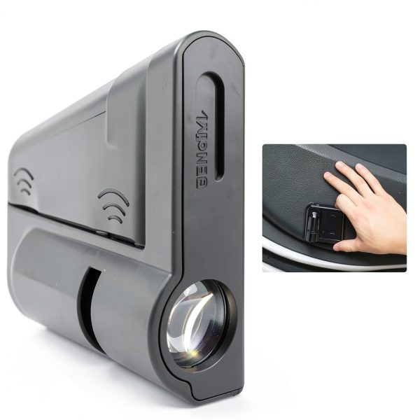 Car Door Light Projector Augeny American Flag LED Magnetic-3