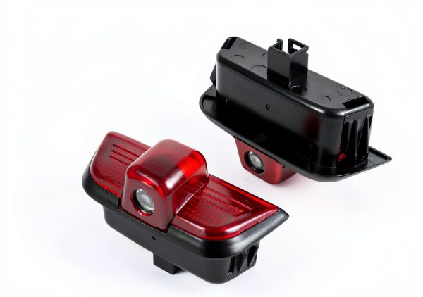 YMHHefy Car Logo Light Projector Pod for C-Class 2008-2013 Clear-3