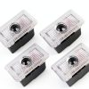 Car Door Logo LED Light Meagkka Waterproof Plastic Pod for Tesla Model-0