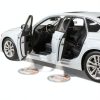 LURTHNY Car Door Logo Light Projector Black Universal Fit Pod-5