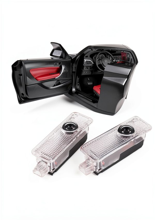 Car Door Light Projector Headerbs High Brightness ABS Build-1