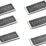 LZLRUN Silver Infrared Sensor Stickers 6pcs Strip for Car Light-0