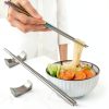 Stainless Steel Tableware Rack Set of 3 with Chopstick Stand – Cucumis-1