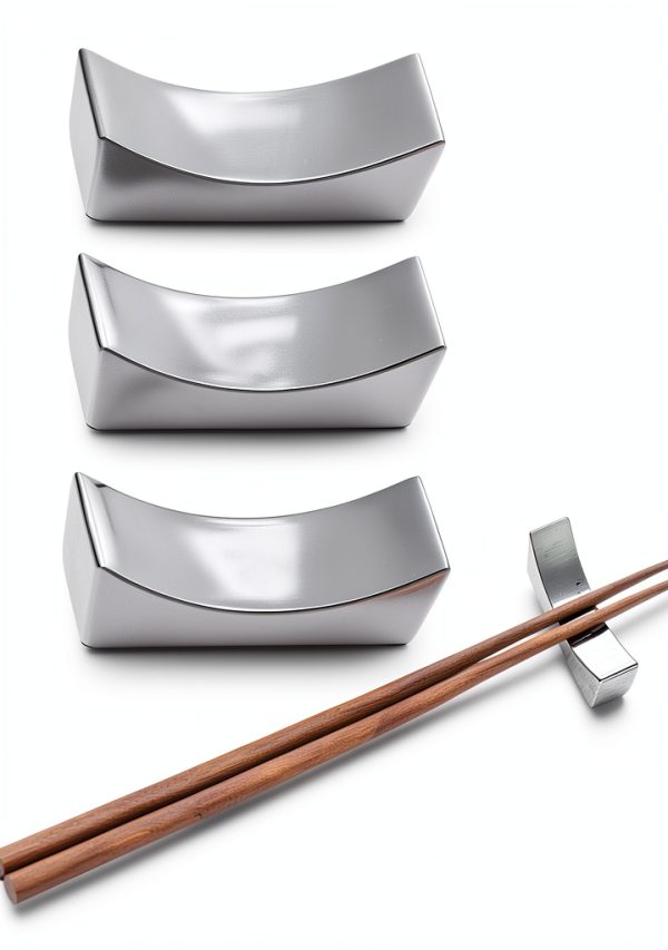 Stainless Steel Tableware Rack Set of 3 with Chopstick Stand – Cucumis-0