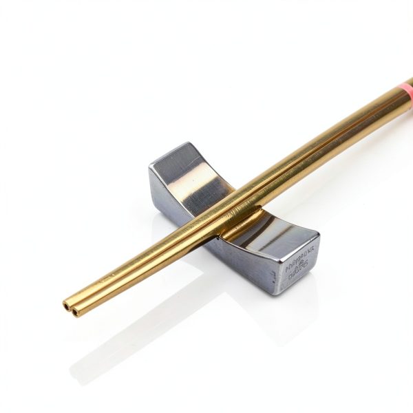Stainless Steel Chopsticks Rest Set of 4 with Knife Rest J124-3