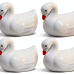 Swan Shaped Chopsticks Rest Rack by BESPORTBLE Spoon Fork Stand-0