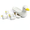 Chinese Characteristics Ceramic Cute Yellow Duck Pattern Chopstick Rest Spoon Fork Knife Holder-4