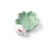 Ceramic Rabbit Chopsticks Rest Rack Set of 5 Sakura Chopsticks Holder Set Flower Porcelain Chopsticks Stand Cherry Blossom Spoon Fork Knife Holder for Tabletop Decor Gift-3