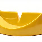 Tupperware Vintage Gadget Knife Rest 1263 Bright Sunshine Yellow-0