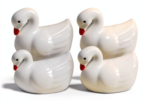 Swan Shaped Chopsticks Rest Rack by BESPORTBLE Spoon Fork Stand-8