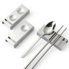 Cutlery Rests by maiwalk 304 Stainless Steel Set of 6 Silver A-3