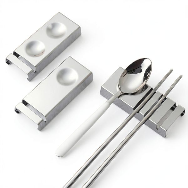 Cutlery Rests by maiwalk 304 Stainless Steel Set of 6 Silver A-3
